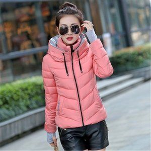 Woman Parkas Winter Cotton Puffer Coat